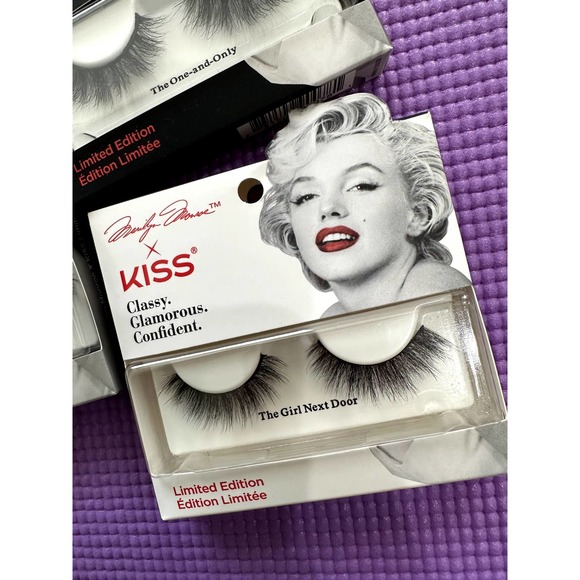 Set of 3 Marilyn Monroe x KISS Limited Edition Lashes NEW - Picture 4 of 4